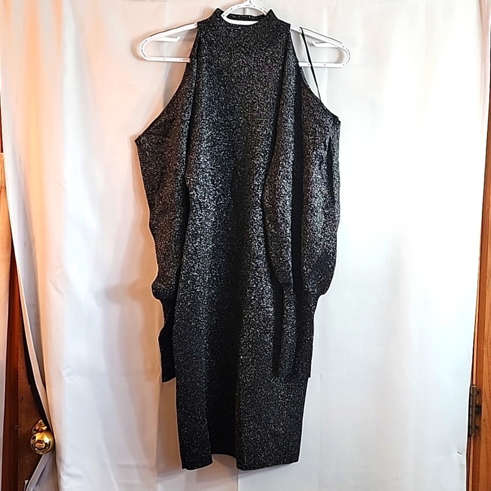 (9843) NWT INC shimmering dress - Picture 1 of 10
